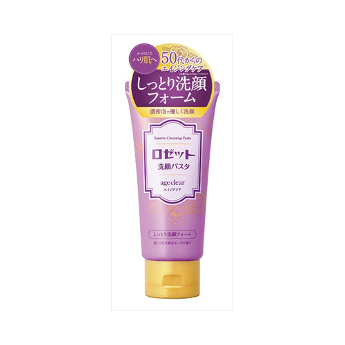 【送料無料】ロゼット ロゼット 洗顔パスタ エイジクリア しっとり洗顔フォーム 120gJANCODE4901696537527