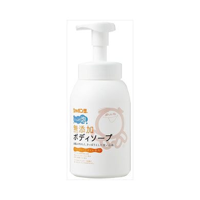 【送料無料】シャボン玉石けん 無添加 ボディソープ たっぷり泡 本体 570mLJANCODE4901797033010