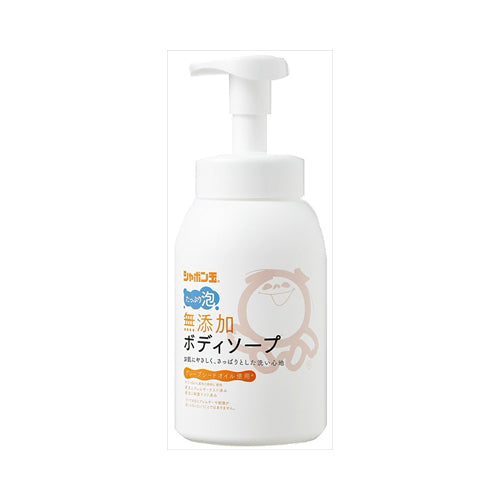 【送料無料】シャボン玉石けん 無添加 ボディソープ たっぷり泡 本体 570mLJANCODE4901797033010