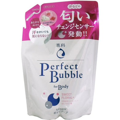 【メール便送料無料】資生堂 専科 パーフェクトバブル フォーボディー スウィートフローラルn 詰替用 350mLJANCODE4901872443772