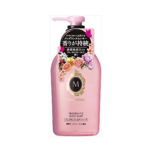 【送料無料】資生堂 マシェリ フレグランス ボディソープ ポンプ 450mLJANCODE4901872455911
