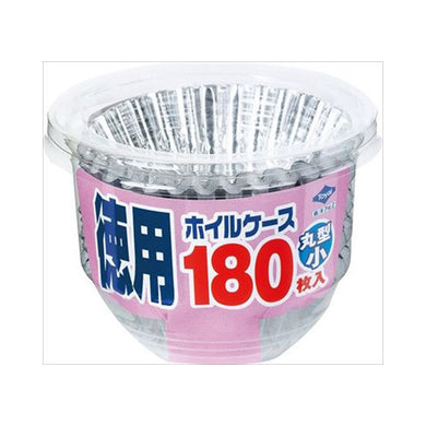 【送料無料】徳用ホイルケース丸型小180枚JANCODE4901987216452