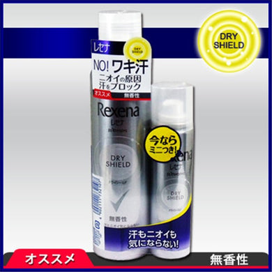 【送料無料】ユニリーバ・ジャパン レセナ　ドライシールドパウダースプレー　無香性　135g+(おまけ45g付き)JANCODE4902111732107