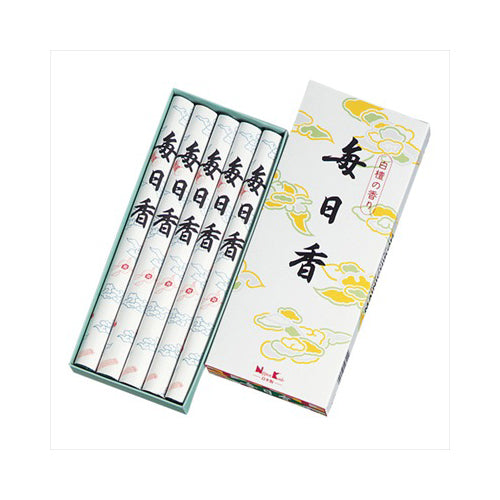 【メール便送料無料】毎日香　長大把5入JANCODE4902125103009