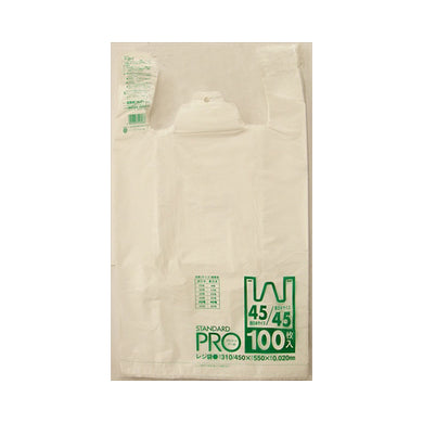 【送料無料】Y－8Hレジ袋NO45／45　100枚JANCODE4902393518086