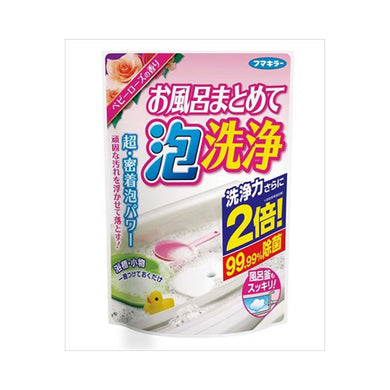 【送料無料】フマキラー フマキラー　お風呂まとめて泡洗浄　ベビーローズの香り　230gJANCODE4902424435191