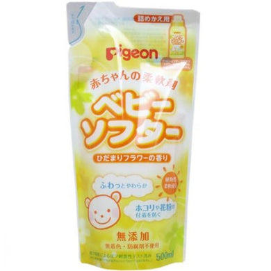【メール便送料無料】ピジョン ピジョン　ベビーソフター　ひだまりフラワーの香り　詰替用　500mLJANCODE4902508121224