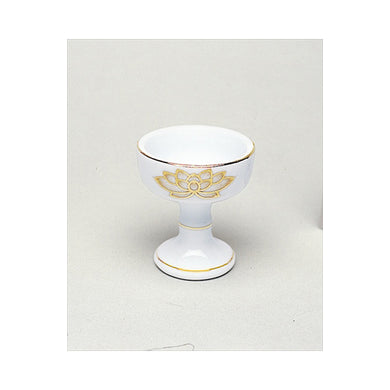 【送料無料】白上金ハス仏器　大JANCODE4902741300332