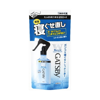 【メール便送料無料】ギャツビー寝ぐせ直しウォーターつめかえ用250MLJANCODE4902806102628
