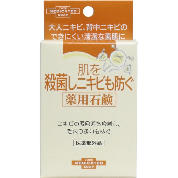 【送料無料】肌を殺菌しニキビも防ぐ薬用石鹸 110gJANCODE4903075431006
