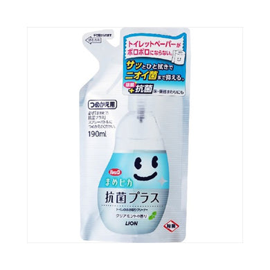 【メール便送料無料】まめピカ抗菌プラストイレクリーナー詰替190ML　JANCODE4903301194200