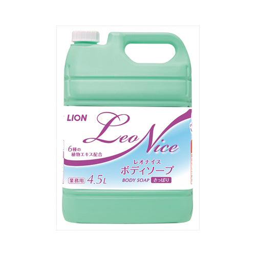 【送料無料】レオナイスさつぱりボデイソープ4500MLJANCODE4903301221784