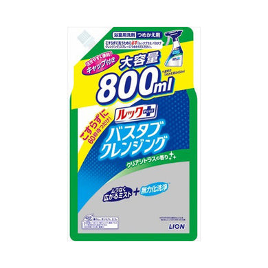 【送料無料】バスタブクレンジング替大クリアシトラス800ML　JANCODE4903301282075