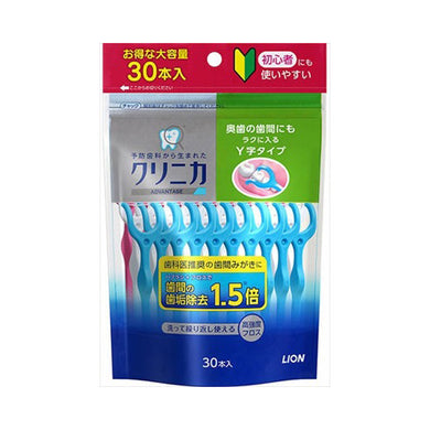【送料無料】クリニカAD　デンタルフロス　Y字タイプ　30本　JANCODE4903301283812