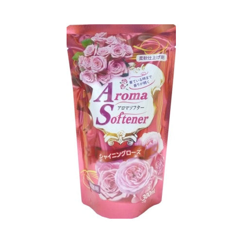 【メール便送料無料】アロマソフターシャイニングローズ　詰替300ML　JANCODE4903367092564