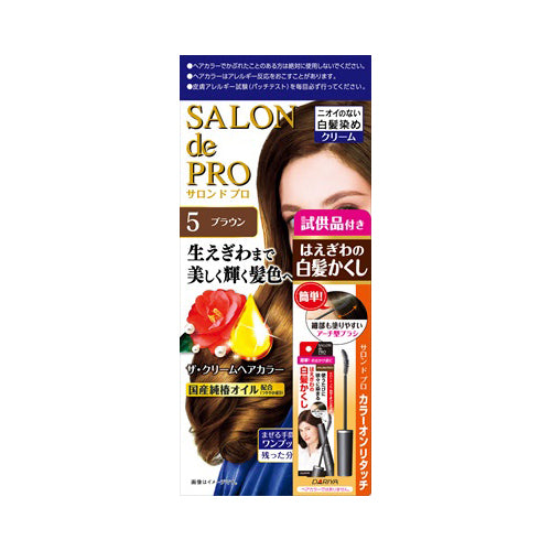 【送料無料】サロンドプロ　ザ・クリームヘアカラー　5JANCODE4904651181551