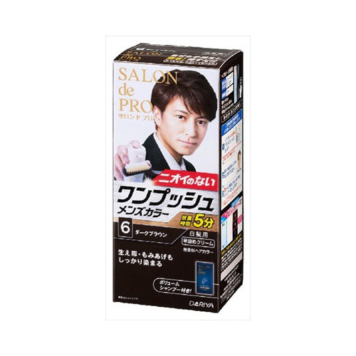 【送料無料】サロンドプロ　ワンプッシュメンズカラー　6JANCODE4904651182824