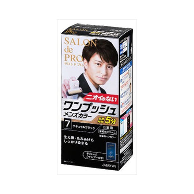 【送料無料】サロンドプロ　ワンプッシュメンズカラー　7JANCODE4904651182848