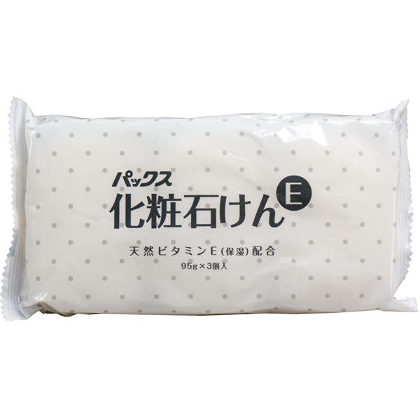 【送料無料】パックス 化粧石けん 95g×3個入 太陽油脂JANCODE4904735052029