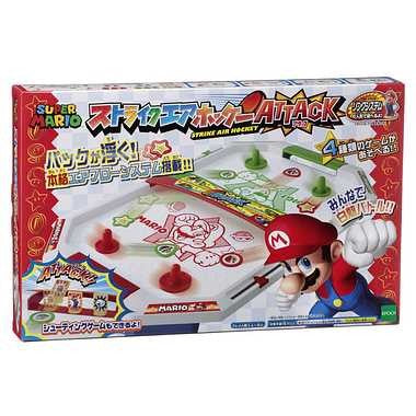 【送料無料】スーパーマリオ　ストライクエアホッケーＡＴＴＡＣＫJANCODE4905040071415