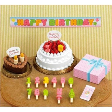 【送料無料】カー４１６　バースデーケーキセットJANCODE4905040277602