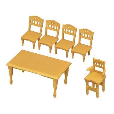 【送料無料】カー421 ダイニングテーブルセットJANCODE4905040296306