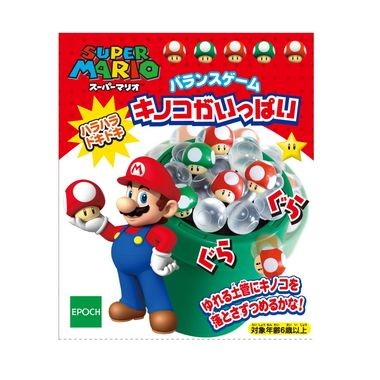 【送料無料】スーパーマリオ キノコがいっぱいJANCODE4905040768834