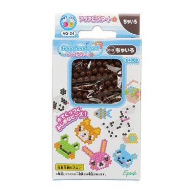 【メール便送料無料】アクアビーズアート☆ちゃいろJANCODE4905040851802