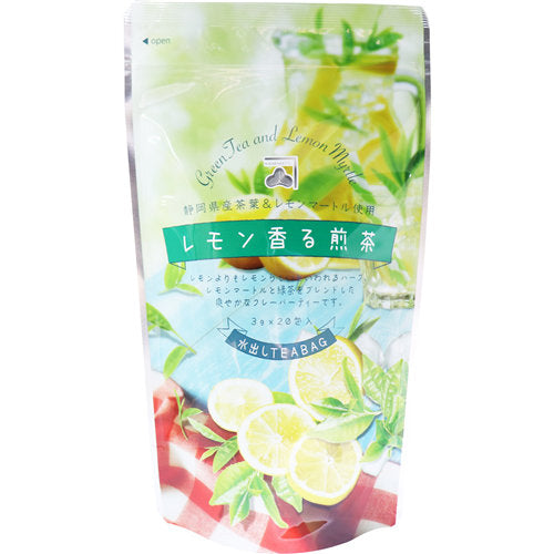【送料無料】レモン香る煎茶 水出しティーバッグ 3g×20包入JANCODE4943637302948