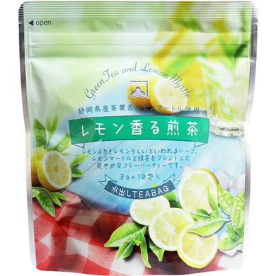 【送料無料】レモン香る煎茶 水出しティーバッグ 3g×10包入JANCODE4943637304492