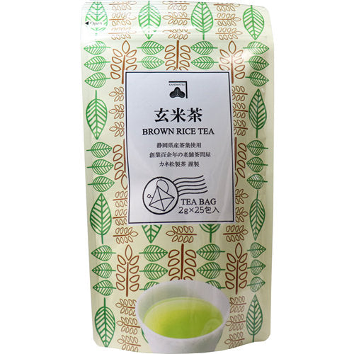 【送料無料】玄米茶 ティーバッグ 2g×25包JANCODE4943637305307