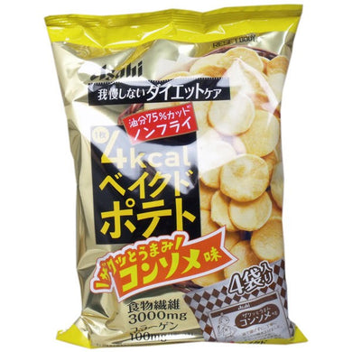【送料無料】アサヒグループ食品 リセットボディ ベイクドポテト コンソメ味 16.5g×4袋入JANCODE4946842637287