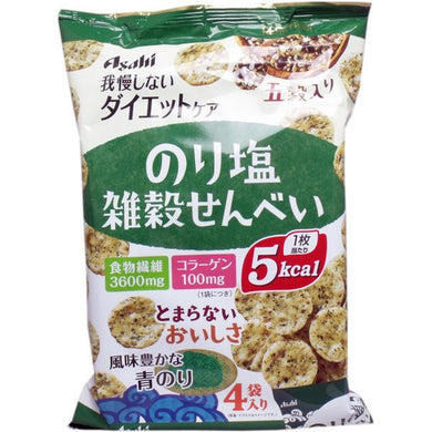 【送料無料】アサヒグループ食品 リセットボディ のり塩雑穀せんべい 22g×4袋入JANCODE4946842637768