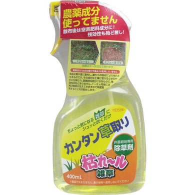 【送料無料】東京企画販売 枯れ-ル雑草　(非農耕地専用除草剤)　400mlJANCODE4949176052719
