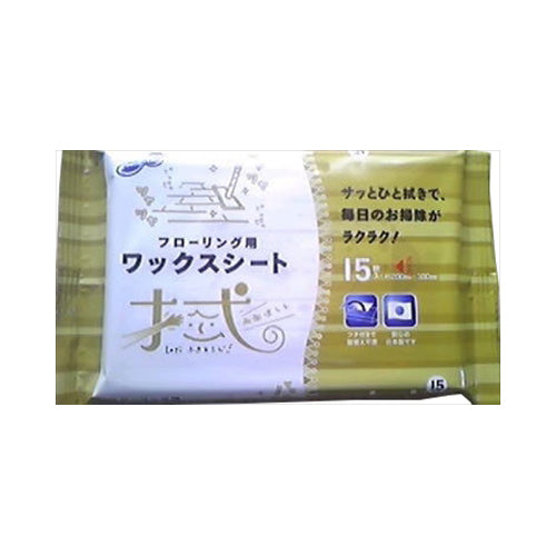 【メール便送料無料】ラク楽LIFEフローリング用ワックス15枚JANCODE4957434005698