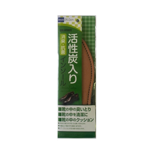【メール便送料無料】新活性炭男性　250センチJANCODE4971671173798