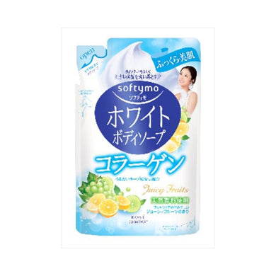 【送料無料】ソフティモホワイトボディソープCO替え420ML　JANCODE4971710311563