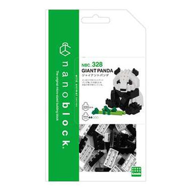 【メール便送料無料】NBC_328 ナノブロック　ジャイアントパンダJANCODE4972825219126