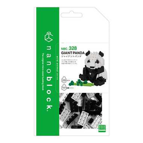 【メール便送料無料】NBC_328 ナノブロック　ジャイアントパンダJANCODE4972825219126