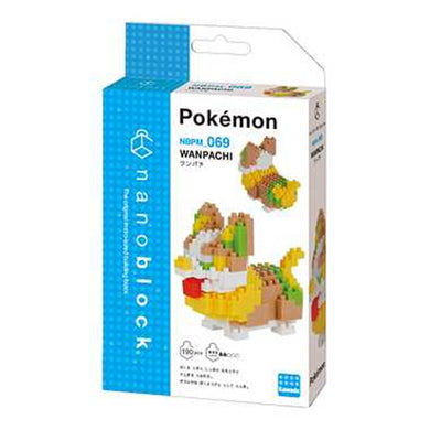 【メール便送料無料】NBPM_069 ナノブロック　ポケットモンスター ワンパチJANCODE4972825219423
