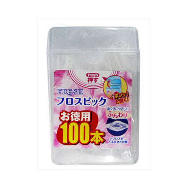 【送料無料】フレッシュフロスピック100本JANCODE4973227413099