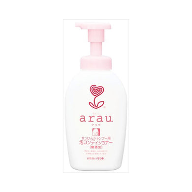 【送料無料】サラヤ arau.(アラウ)　泡コンディショナー　本体　500mLJANCODE4973512257704