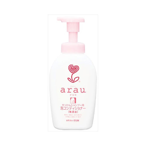 【送料無料】サラヤ arau.(アラウ)　泡コンディショナー　本体　500mLJANCODE4973512257704