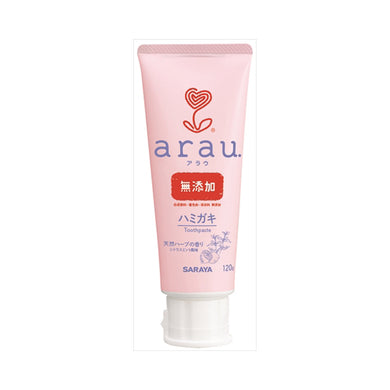 【送料無料】サラヤ arau.(アラウ) せっけんハミガキ 120g入JANCODE4973512258237