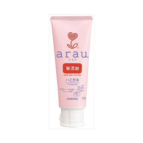 【送料無料】サラヤ arau.(アラウ) せっけんハミガキ 120g入JANCODE4973512258237