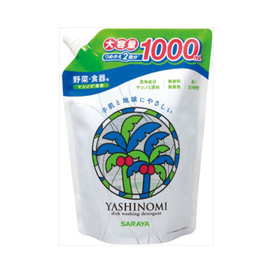 【送料無料】サラヤ ヤシノミ洗剤　詰替え用　2回分　大容量1000mLJANCODE4973512309953