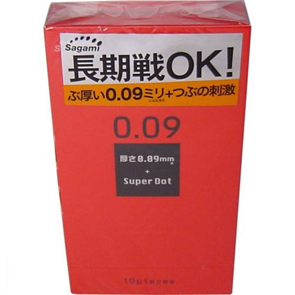 【メール便送料無料】相模ゴム工業 サガミ　009ドット　コンドーム　10個入JANCODE4974234020720