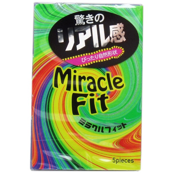 【メール便送料無料】相模ゴム工業 サガミ ミラクルフィット コンドーム 5個入JANCODE4974234020997