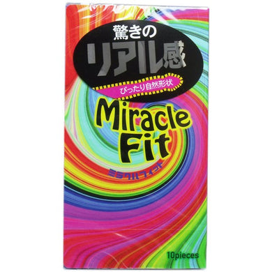 【メール便送料無料】相模ゴム工業 サガミ ミラクルフィット コンドーム 10個入JANCODE4974234021000