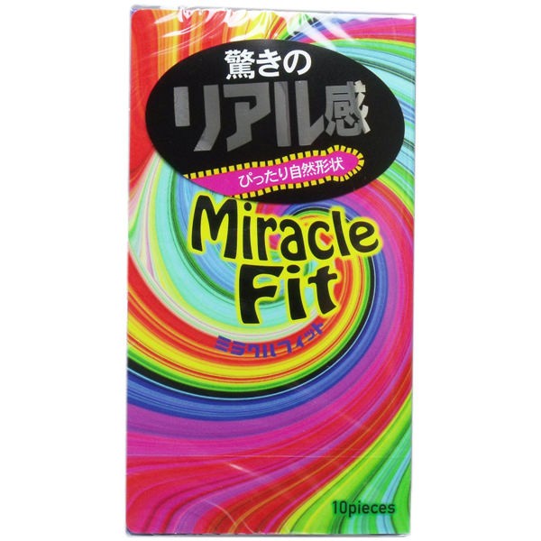 【メール便送料無料】相模ゴム工業 サガミ ミラクルフィット コンドーム 10個入JANCODE4974234021000